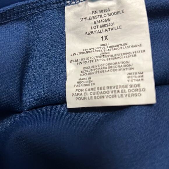 NWOT BEACH HOUSE TIERED 2 PIECE‎ SWIMSUIT SIZE 16 - Picture 4 of 9